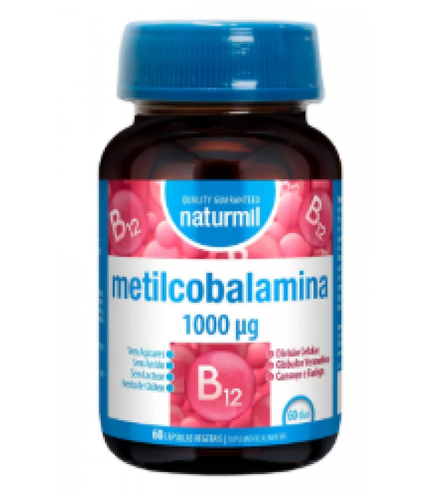 Metilcobalamina - 60 Cápsulas - Naturmil